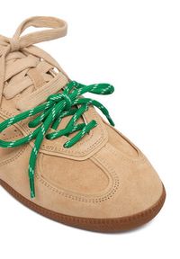 Nokwol Sneakersy August Beżowy. Kolor: beżowy. Materiał: skóra, zamsz #6