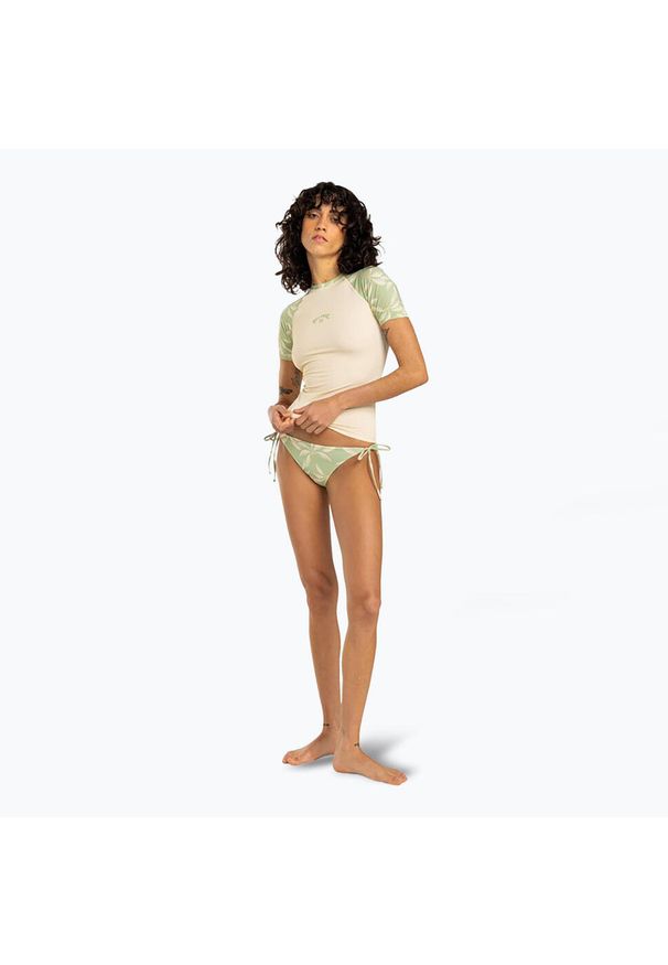 Koszulka do pływania damska Billabong Surf Capsule. Kolor: beżowy