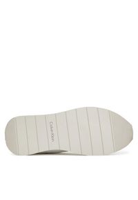 Calvin Klein Sneakersy Low Prof Runn Laceup Tape HM0HM01897 Biały. Kolor: biały. Materiał: skóra #7