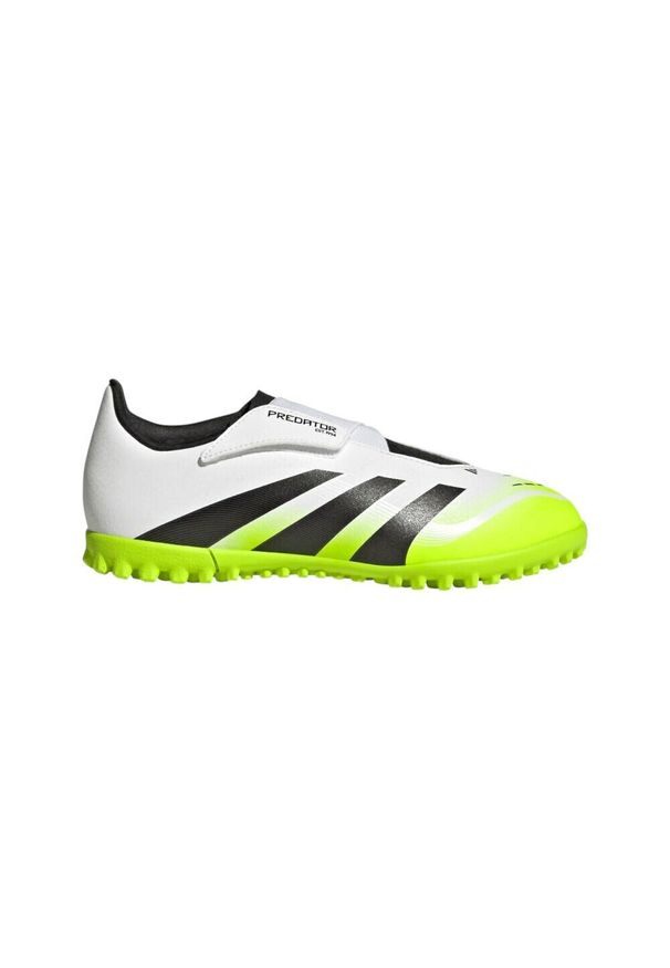 Adidas - Dziecięce buty piłkarskie adidas Predator Club Brides TF. Zapięcie: rzepy. Kolor: wielokolorowy, biały, czarny. Sport: piłka nożna