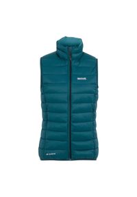 Regatta - Damska Kamizelka Marizion. Kolor: wielokolorowy, niebieski, zielony. Sport: turystyka piesza #1