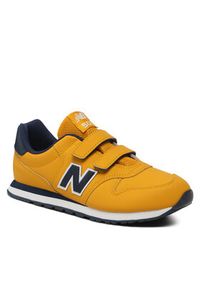 New Balance Sneakersy GV500VG1 Żółty. Kolor: żółty #5