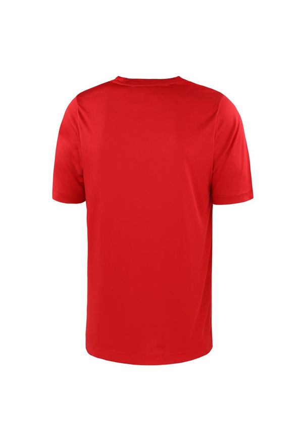 Koszulka piłkarska dla dzieci LOTTO JR ELITE JERSEY PL. Kolor: czerwony. Materiał: jersey. Sport: piłka nożna