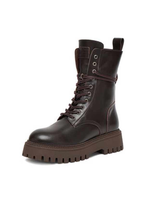 G-Star RAW - G-Star Raw Trzewiki EO-GEDIZ-8090-25 Brązowy. Kolor: brązowy. Materiał: skóra