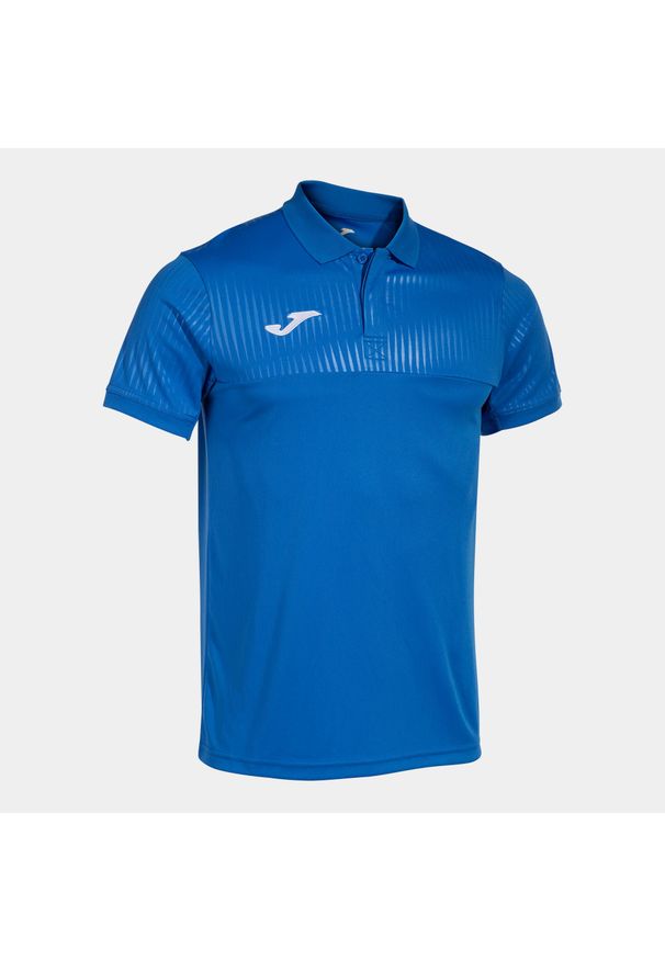 Koszulka polo męska Joma Montreal. Typ kołnierza: polo. Kolor: niebieski