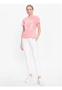 Guess T-Shirt Alethea V3GI00 I3Z14 Różowy Regular Fit. Kolor: różowy. Materiał: bawełna #5