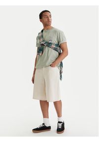 RVCA T-Shirt Palmcrest EVYZT00275 Zielony Relaxed Fit. Kolor: zielony. Materiał: bawełna #3