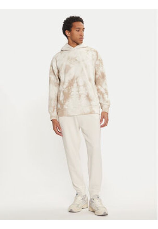 Adidas - adidas Bluza ALL SZN Fleece Washed IY6595 Beżowy Regular Fit. Kolor: beżowy. Materiał: syntetyk, bawełna