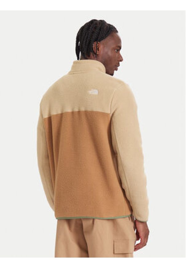 The North Face Polar Yumiori NF0A883S Beżowy Regular Fit. Kolor: beżowy. Materiał: syntetyk