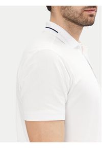 EA7 Emporio Armani Polo 7M000184 AF13511 U0002 Biały Slim Fit. Typ kołnierza: polo. Kolor: biały. Materiał: bawełna