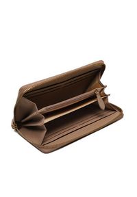 Pinko Duży Portfel Damski Ryder Zip Around . AI 23-24 PCPL 100250 A0F1 Brązowy. Kolor: brązowy. Materiał: skóra