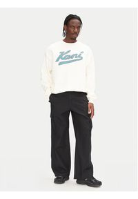 Karl Kani Bluza Varsity Palm PD00005317 Biały Regular Fit. Kolor: biały. Materiał: bawełna