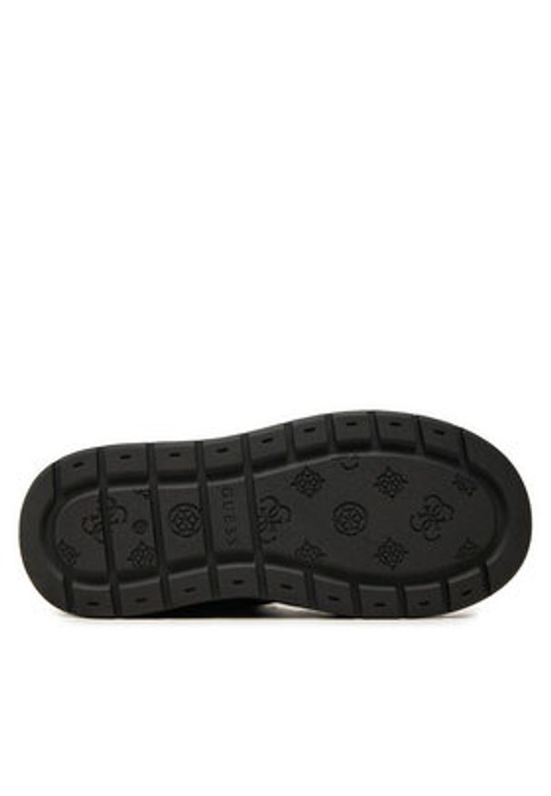 Guess Botki Unie FLFUNN ESU10 Czarny. Kolor: czarny. Materiał: materiał