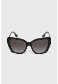 Burberry okulary przeciwsłoneczne damskie kolor czarny. Kolor: czarny #10