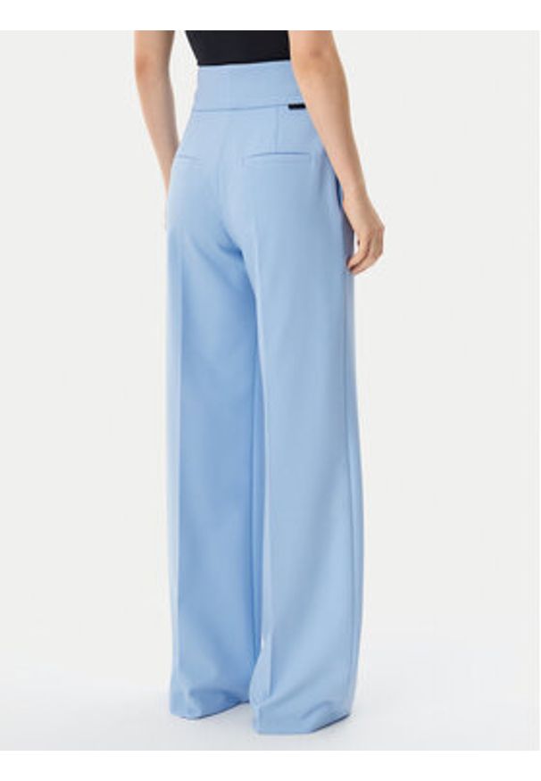 Hugo - HUGO Spodnie materiałowe Himia 50513960 Błękitny Regular Fit. Kolor: niebieski. Materiał: syntetyk