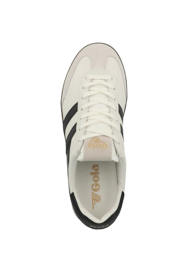 Buty do chodzenia męskie Gola White Cyclone Lea. Zapięcie: sznurówki. Kolor: biały. Materiał: materiał, skóra. Szerokość cholewki: normalna. Sport: turystyka piesza