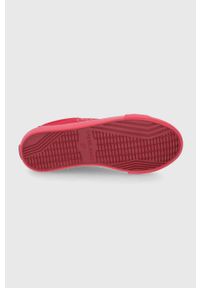 Cross Jeans tenisówki damskie kolor czerwony. Nosek buta: okrągły. Zapięcie: sznurówki. Kolor: czerwony. Materiał: guma #3