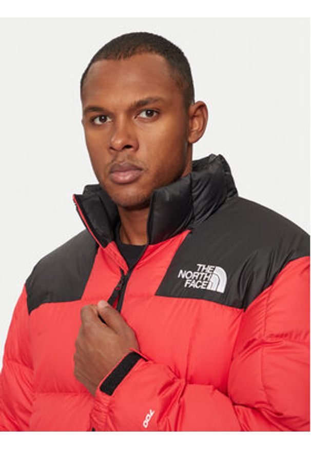 The North Face Kurtka puchowa Lhotse NF0A3Y23 Czerwony Regular Fit. Kolor: czerwony. Materiał: syntetyk