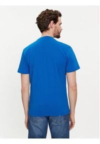 Napapijri T-Shirt Iaato NP0A4HFZ Niebieski Regular Fit. Kolor: niebieski. Materiał: bawełna #5