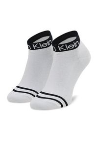 Calvin Klein Zestaw 2 par niskich skarpet damskich 701218775 Biały. Kolor: biały. Materiał: materiał #3