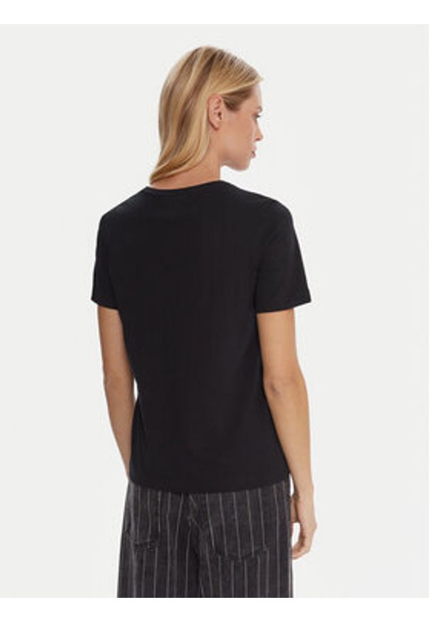 Kappa Komplet t-shirtów Logo Alyce 322564W Czarny Regular Fit. Kolor: czarny. Materiał: bawełna