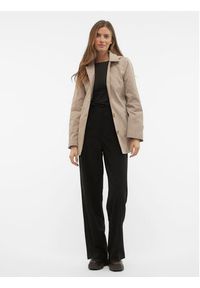 Vero Moda Kurtka przejściowa Chelsea 10300845 Brązowy Regular Fit. Kolor: brązowy. Materiał: syntetyk #4