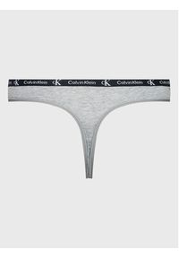 Calvin Klein Underwear Komplet 2 par stringów 000QD3990E Kolorowy. Materiał: bawełna. Wzór: kolorowy #5