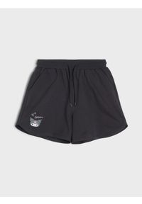 Sinsay - Bawełniane szorty Kuromi - szary. Kolor: szary. Materiał: bawełna #1