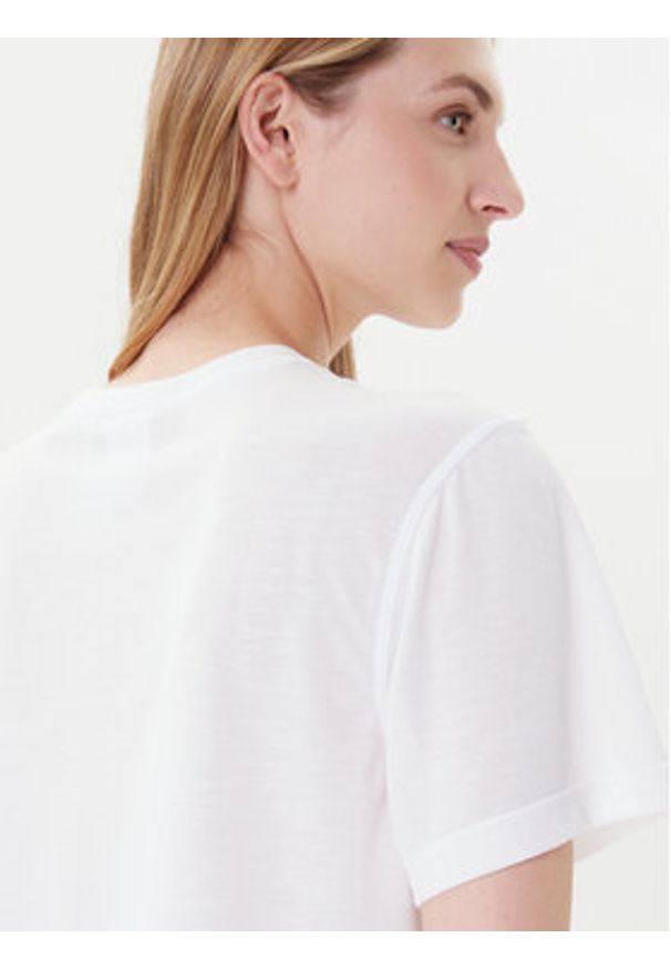 Adidas - adidas Koszulka techniczna Train Essentials JC9556 Biały Loose Fit. Kolor: biały. Materiał: syntetyk