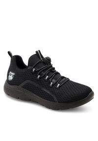 Rieker Sneakersy M5070-00 Czarny. Kolor: czarny. Materiał: mesh, materiał
