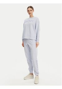 DKNY Spodnie dresowe DP5P3585 Błękitny Regular Fit. Kolor: niebieski. Materiał: bawełna