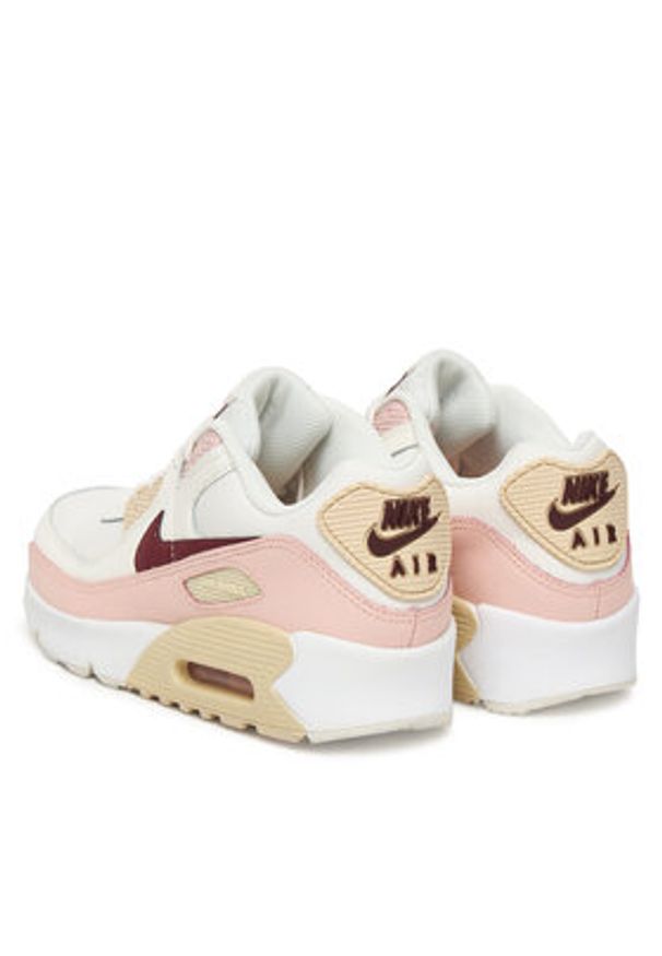 Nike Sneakersy Air Max 90 GS HF6358 006 Biały. Kolor: biały. Materiał: skóra. Model: Nike Air Max, Nike Air Max 90