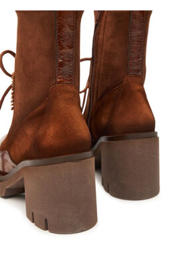 Hispanitas Trzewiki HI254281 Brązowy. Kolor: brązowy. Materiał: skóra