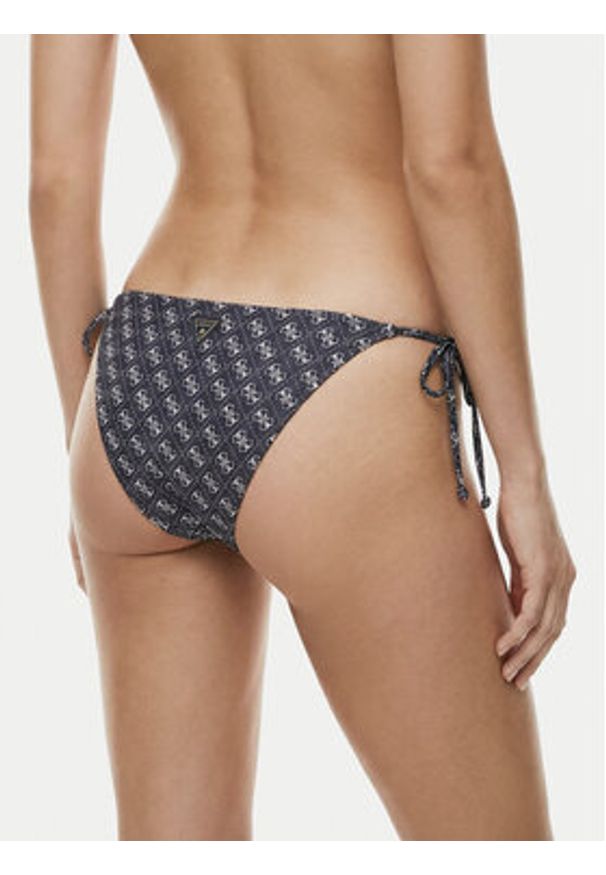 Guess Dół od bikini E6GO29 KCBJ0 Granatowy. Kolor: niebieski. Materiał: syntetyk