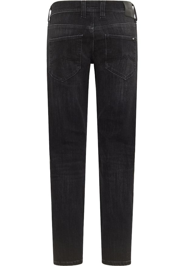 Męskie Spodnie Jeansowe Mustang Style Oregon Slim Denim Black 1015508 4000 882