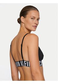 Calvin Klein Swimwear Góra od bikini LV00Q61163 Czarny. Kolor: czarny. Materiał: syntetyk #2