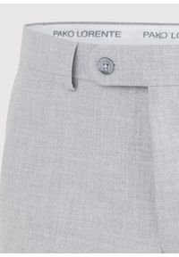 Pako Lorente - Jasnoszare spodnie ganiturowe. Kolor: szary. Materiał: poliester, elastan, wiskoza. Wzór: gładki. Sezon: wiosna, lato #2