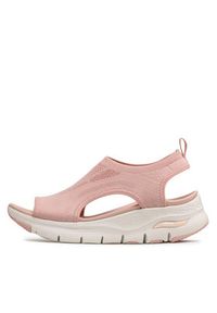 skechers - Skechers Sandały City Catch 119236/BLSH Różowy. Kolor: różowy. Materiał: materiał