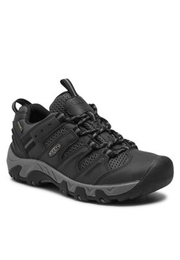 keen - Keen Trekkingi Koven Wp M 1025155 Czarny. Kolor: czarny. Materiał: skóra. Sport: turystyka piesza