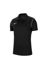 Nike - Koszulka Polo Park 20 Dla Dzieci. Typ kołnierza: polo. Kolor: czarny