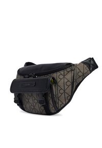 Calvin Klein Nerka Mixed Emblem Aop LV04D3382G Beżowy. Kolor: beżowy. Materiał: materiał #3