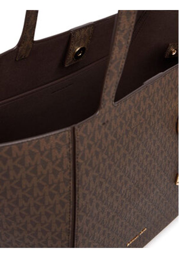 MICHAEL Michael Kors Torebka 30R6G9JT6B Brązowy. Kolor: brązowy. Materiał: skórzane