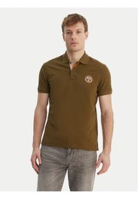 Napapijri Polo E-Clanis NP0A4ID3 Zielony Regular Fit. Typ kołnierza: polo. Kolor: zielony. Materiał: bawełna #1