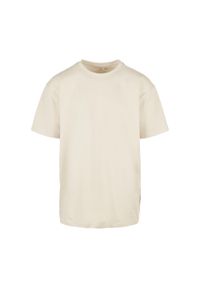 BUILD YOUR BRAND - Ponadwymiarowa Koszulka Dla Dorosłych Unisex Heavyweight. Kolor: beżowy