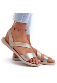 Sandały Damskie 82429 Ipanema Vibe Sandal Fem Beżowe beżowy. Okazja: na spacer, na plażę. Kolor: beżowy #5