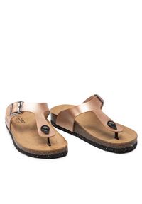 CMP Japonki Eco Mymosa Wmn Flip FLop 3Q91036 Różowy. Kolor: różowy. Materiał: skóra