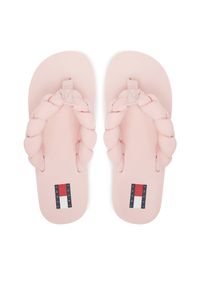 Japonki Tommy Jeans. Kolor: różowy