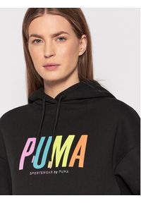 Puma Bluza SWXp Graphic 533564 Czarny Regular Fit. Kolor: czarny. Materiał: bawełna #5