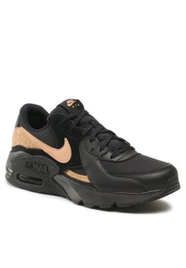 Nike Sneakersy Air Max Excee DJ1973 001 Czarny. Kolor: czarny. Materiał: skóra. Model: Nike Air Max