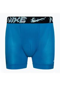 Bokserki męskie Nike Dri-Fit Essential Micro Boxer Brief 3 pary. Kolor: czarny. Technologia: Dri-Fit (Nike)